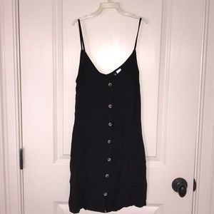 Black button up sundress (Urban Outfitters)